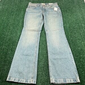 NWT We The Free People Jeans Flora Low Rise Bootcut Flare Light Wash Womens 27